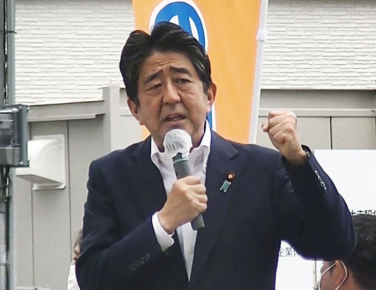 former prime minister Shinzo Abe,