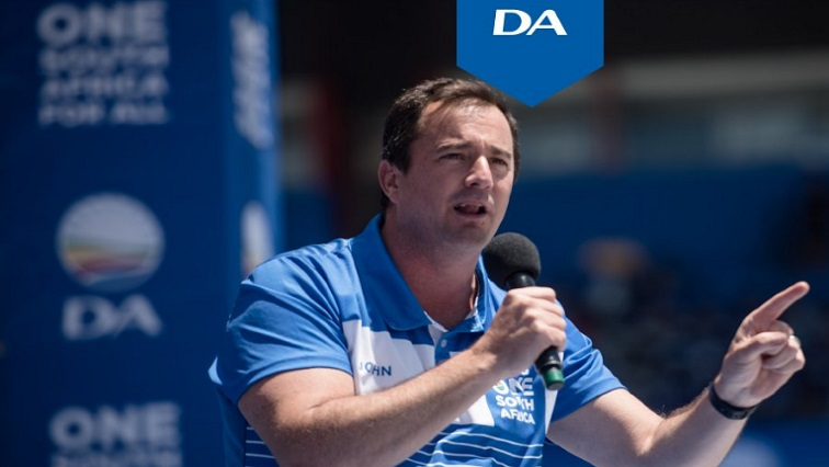 DA leader John Steenhuisen